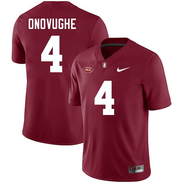 #4 Jordan Onovughe Stanford Cardinal College Football Jerseys Stitched-Cardinal #4 Jordan Onovughe Stanford Cardinal College Football Jerseys Stitched-Cardinal